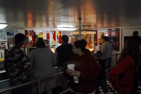 Hi-Way Drive-In Theatre - Inside Concession (newer photo)